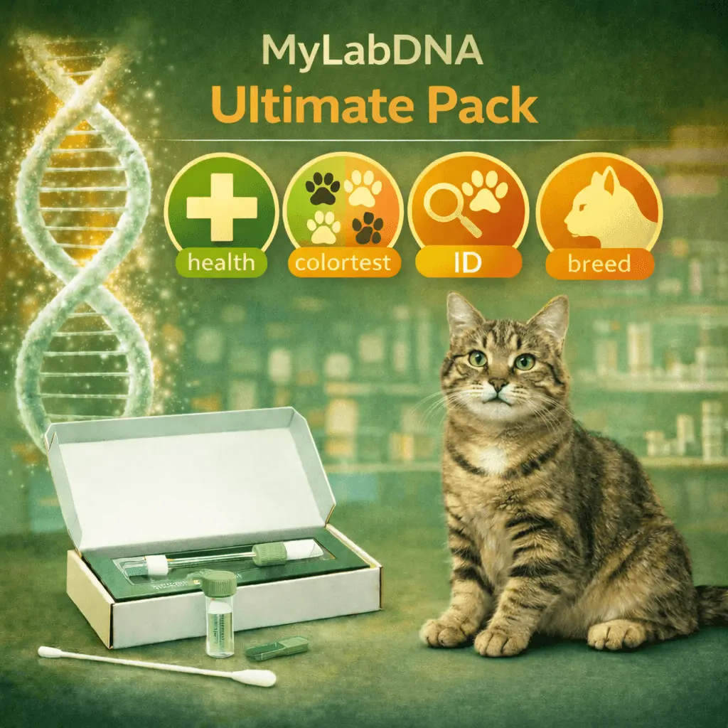 DNA-test för katter med genetiska insikter